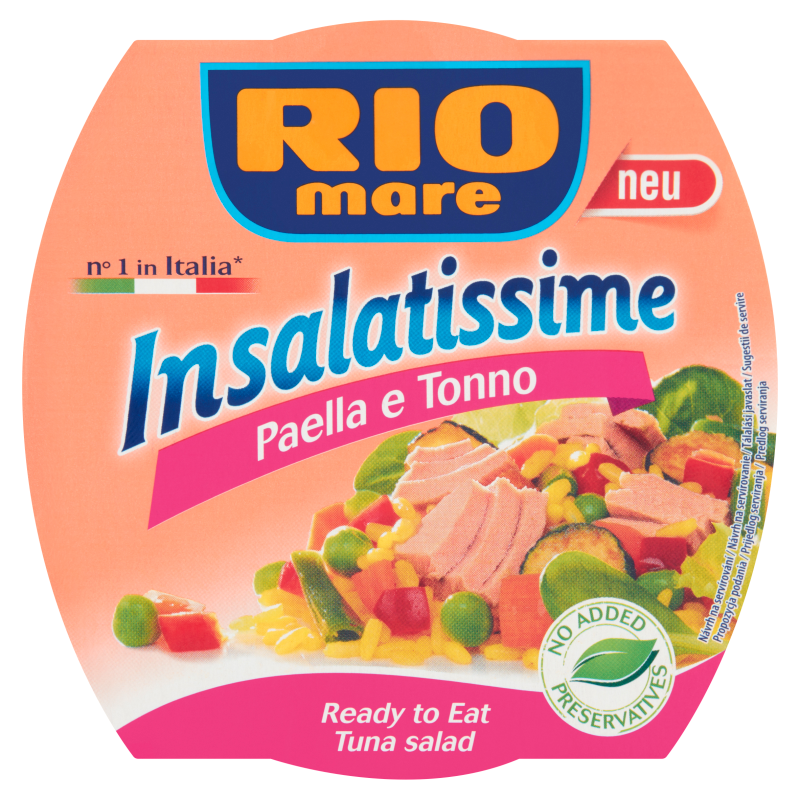 RIO MARE Insalatissime Sałatka paella z tuńczykiem