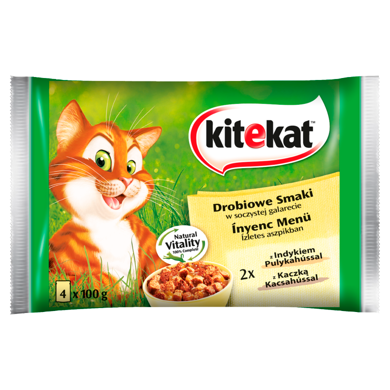 KITEKAT Pokarm dla kotów - Myśliwskie dania w sosie (4x100g) frisco.pl