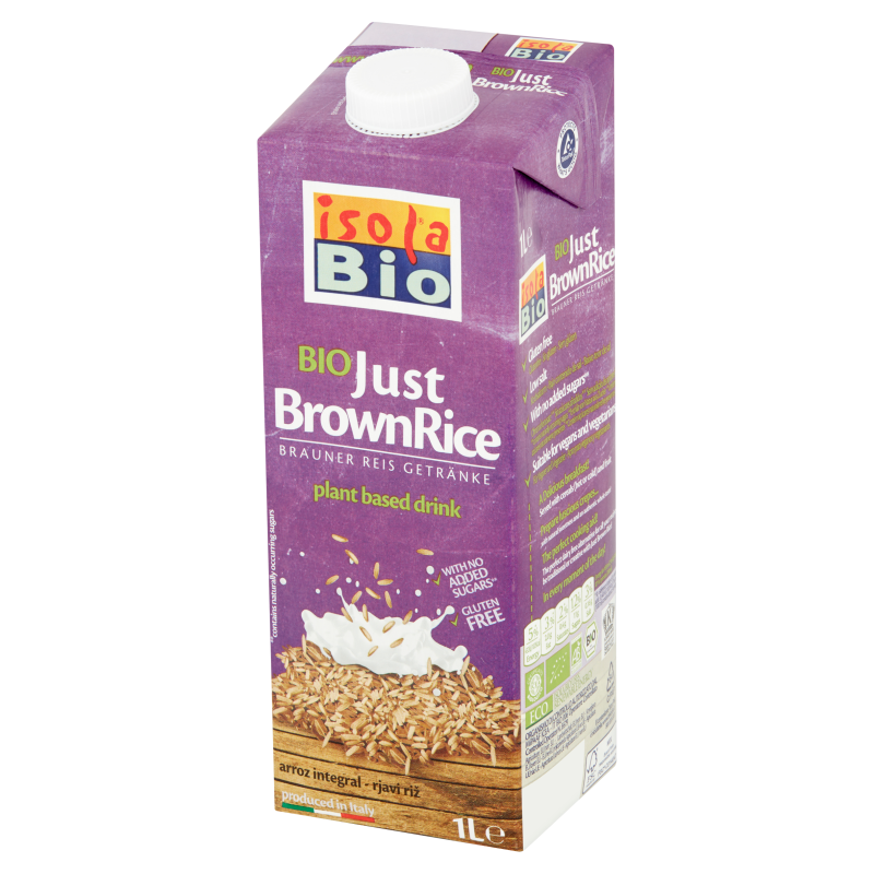 ISOLA BIO Napój z ryżu brązowego bezglutenowy BIO