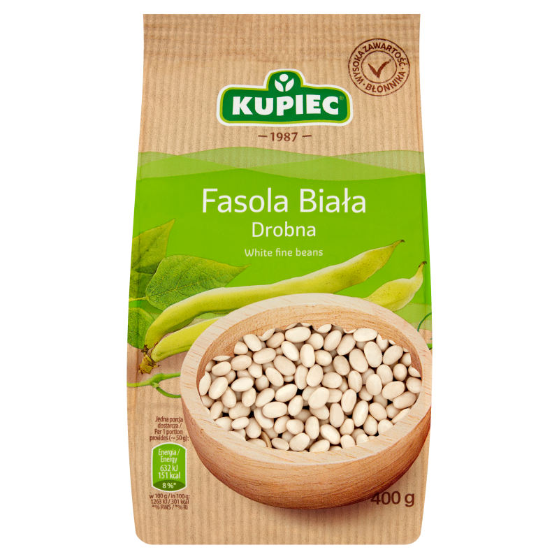 KUPIEC Fasola biała drobna