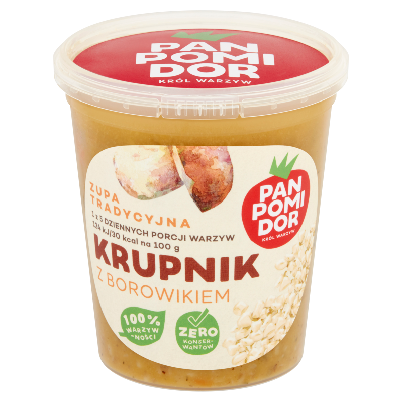 PAN POMIDOR Krupnik z borowikiem Zupa tradycyjna