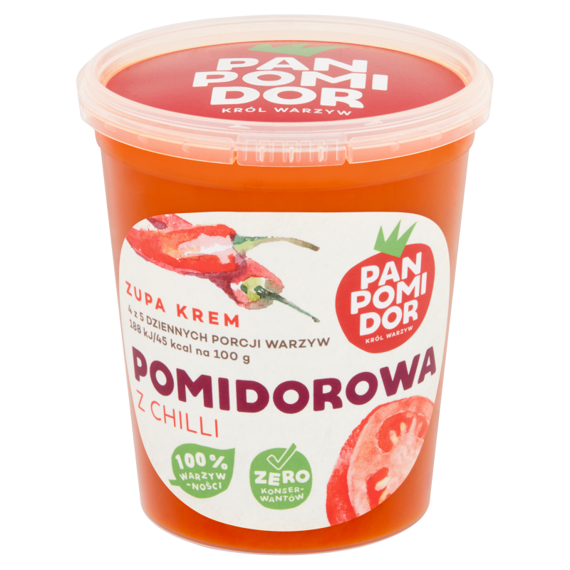 PAN POMIDOR Zupa krem pomidorowa z chilli