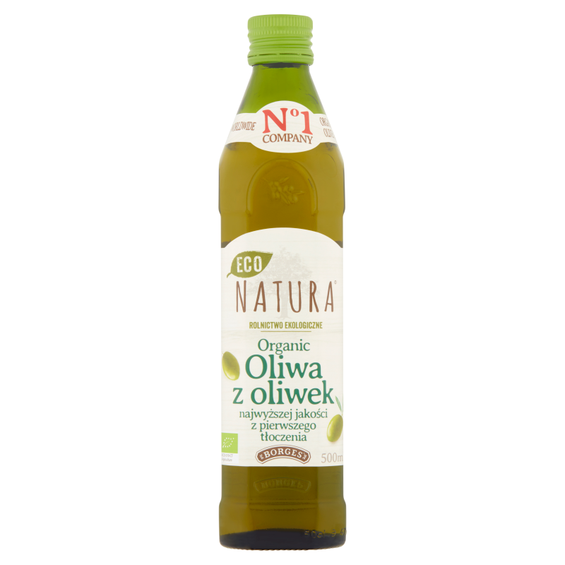 BORGES Eco Natura Oliwa z oliwek z pierwszego tłoczenia BIO