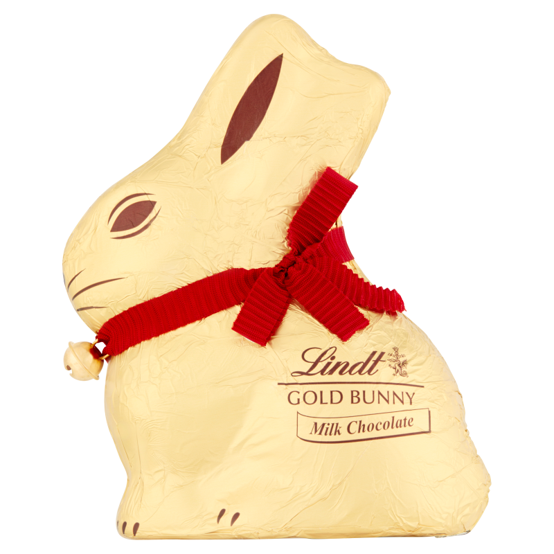 LINDT Gold Bunny Milk Zajączek z mlecznej czekolady WN frisco.pl