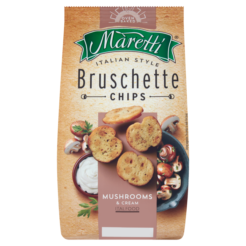 MARETTI Bruschetta z grzybami w śmietanie