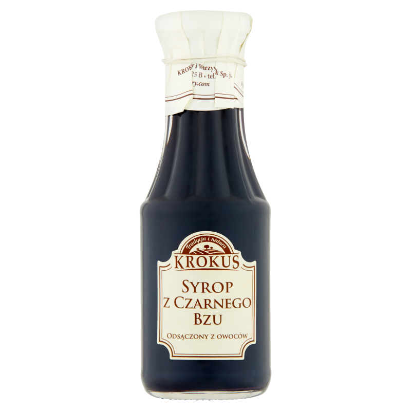 KROKUS Syrop z czarnego bzu