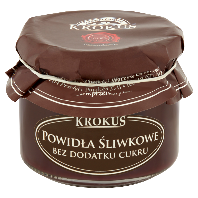 KROKUS Powidła śliwkowe bez cukru