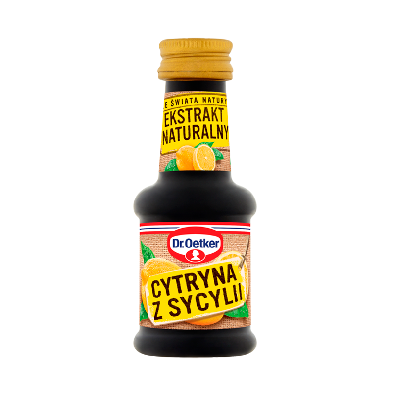DR. OETKER Ze świata natury Ekstrakt naturalny cytryna z Sycylii frisco.pl