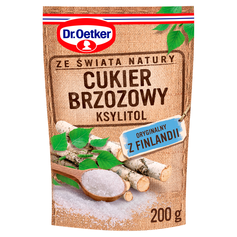 DR. OETKER Ze świata natury Cukier brzozowy ksylitol z Finlandii