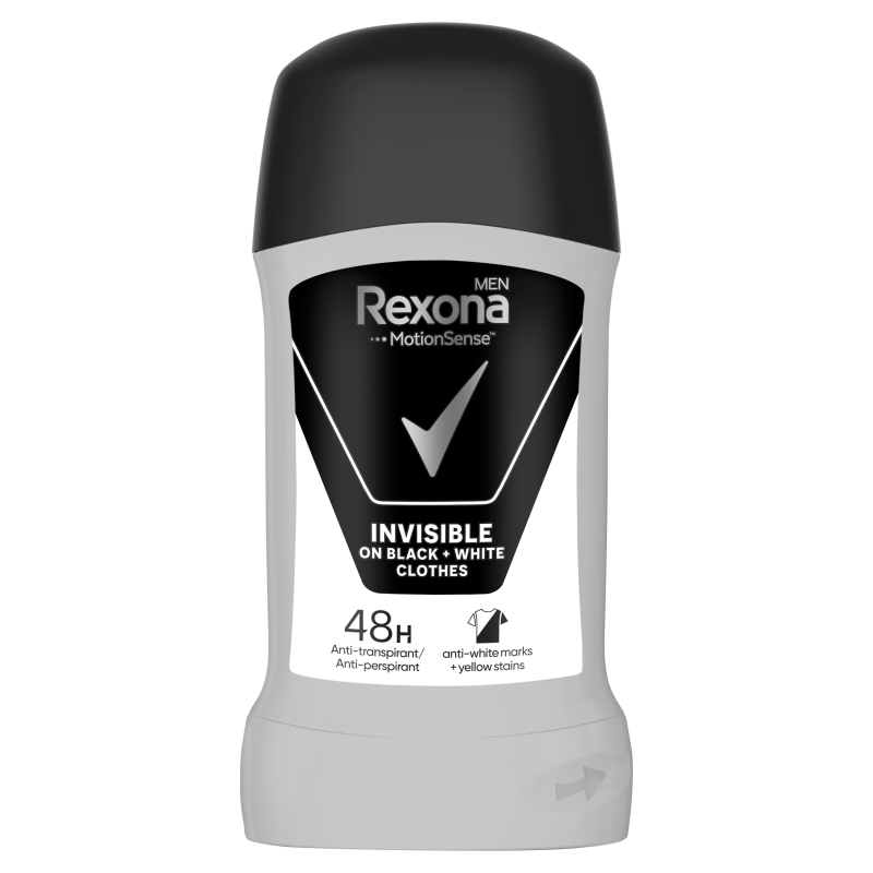 REXONA MEN Antyperspirant w sztyfcie Black+White frisco.pl