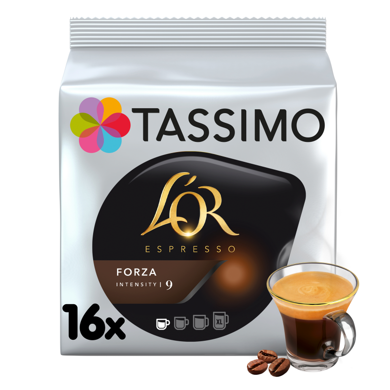 TASSIMO L'OR Espresso Forza Kawa mielona 96 g - Frisco.pl