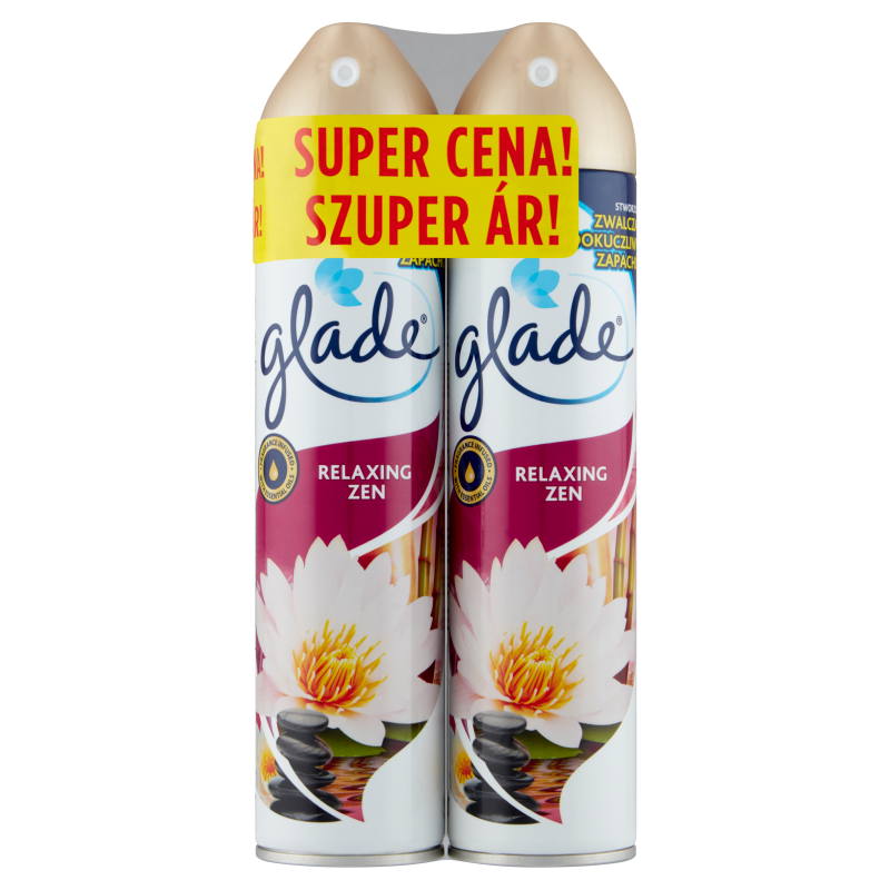 GLADE Odświeżacz powietrza w aerozolu Japoński ogród 2 x 150g