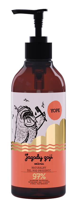 YOPE Naturalny żel pod prysznic Jagody Goji