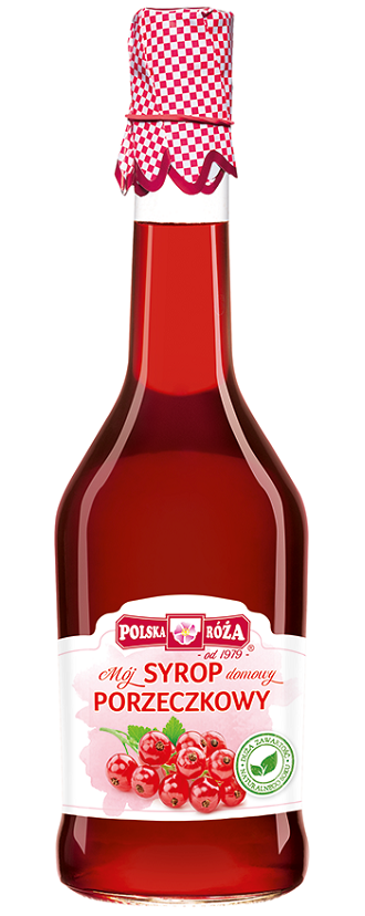 POLSKA RÓŻA Domowy syrop z czerwonej porzeczki