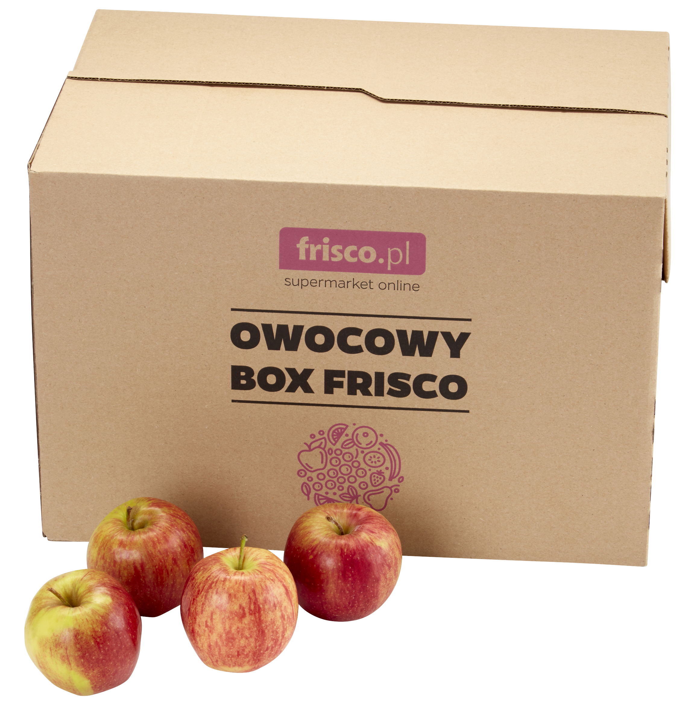 FRISCO FRESH Owocowy Box jabłka Szampion