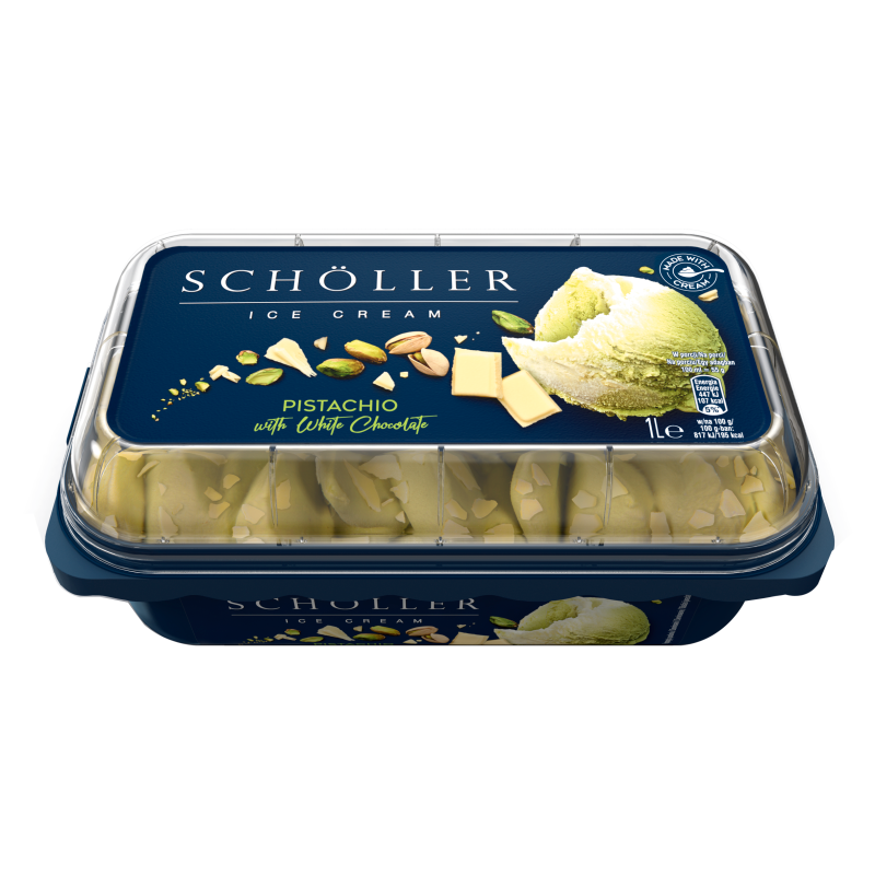 SCHÖLLER Lody pistacjowe z białą czekoladą frisco.pl