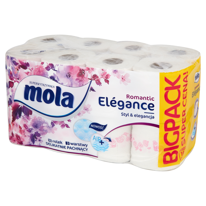 MOLA ELEGANCE Romantic Papier toaletowy 16 rolek