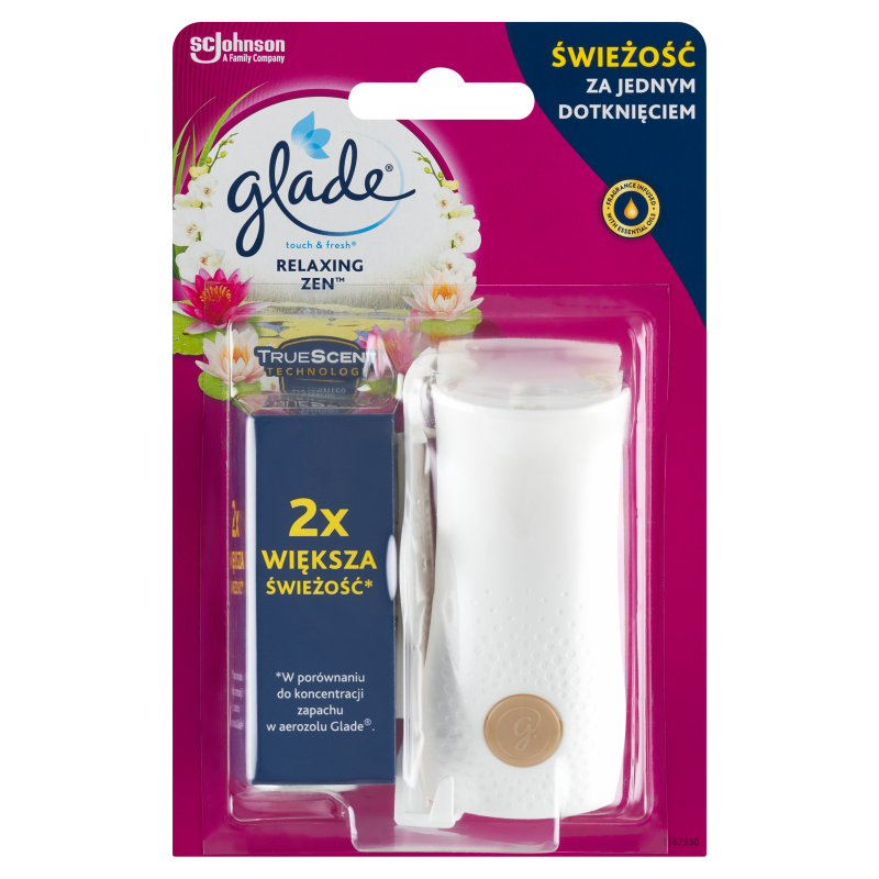 GLADE Touch&Fresh Skoncentrowany odświeżacz powietrza - Relaxing Zen