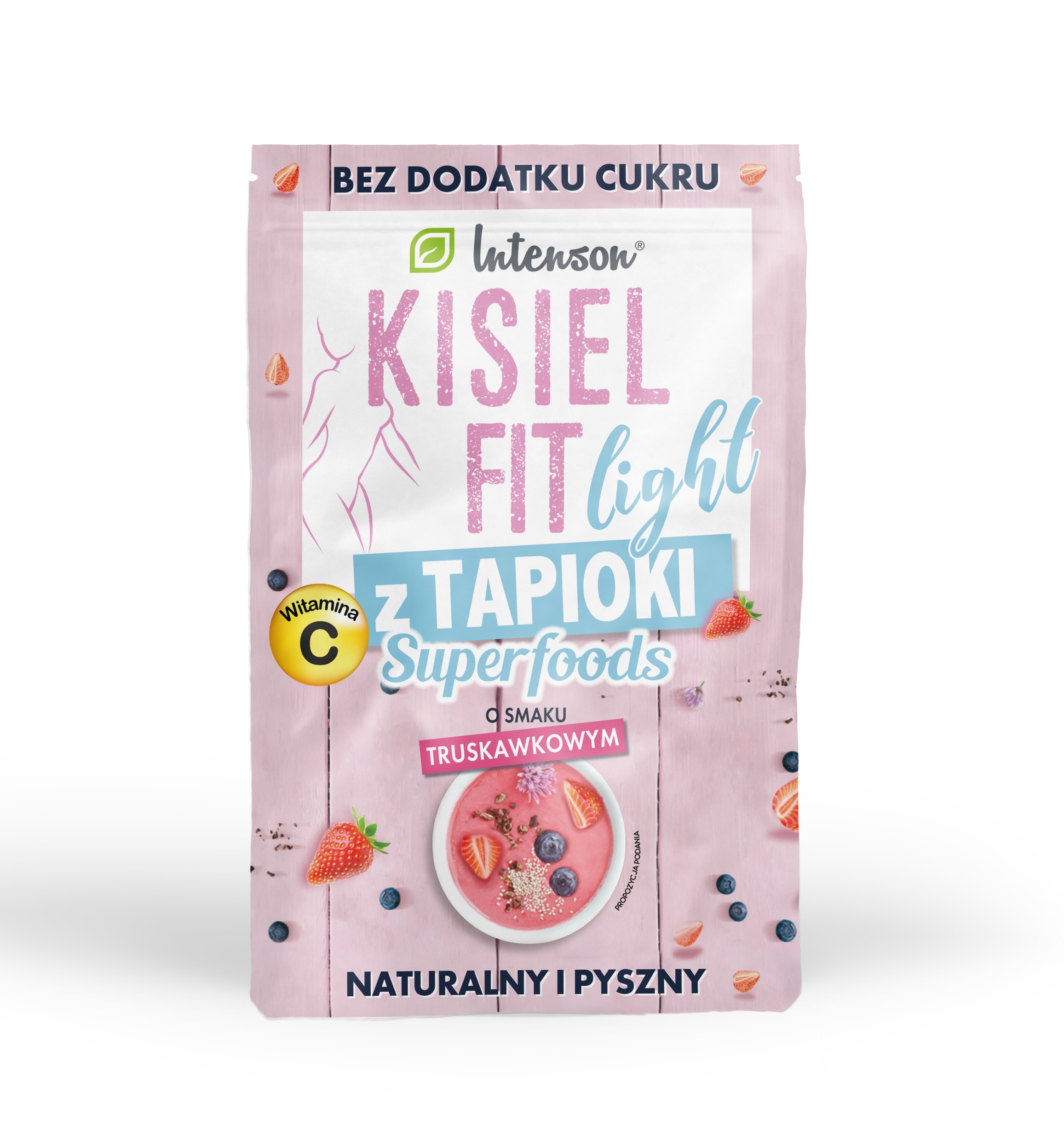 INTENSON Kisiel fit z tapioki truskawkowy frisco.pl