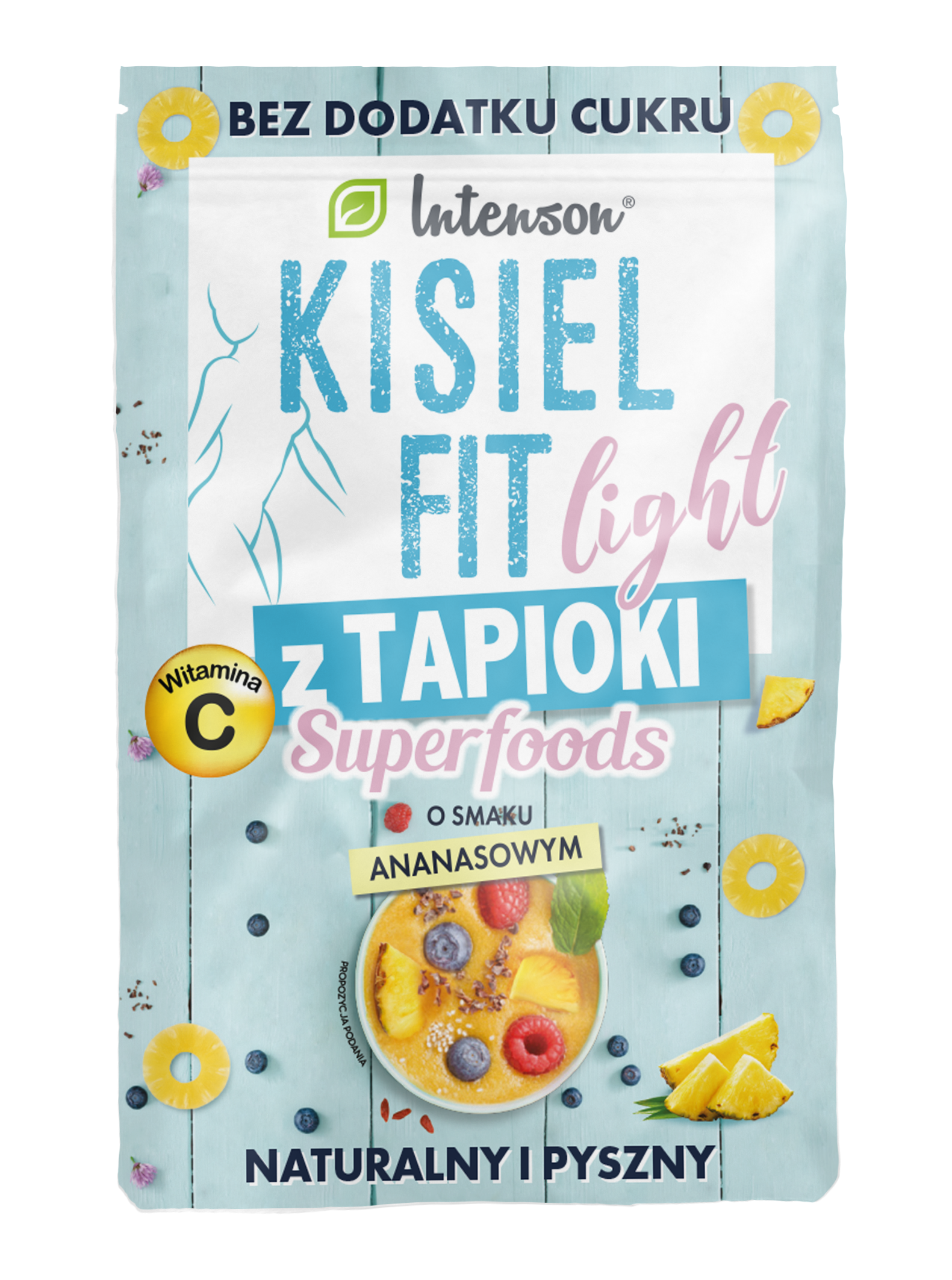 INTENSON Kisiel fit z tapioki ananasowy frisco.pl
