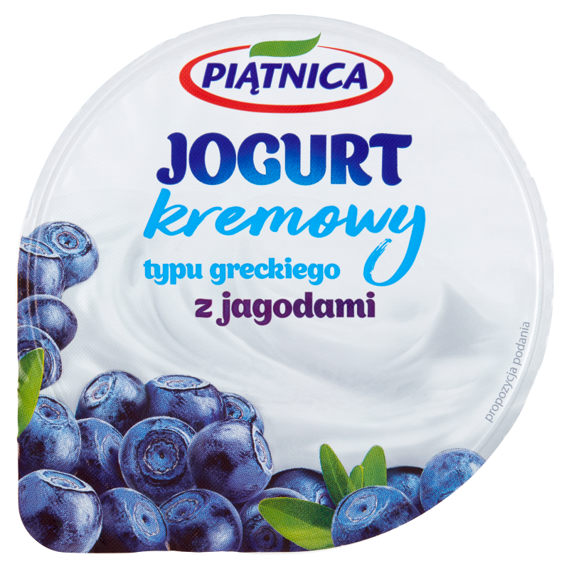 PIĄTNICA Jogurt typu greckiego z jagodami frisco.pl
