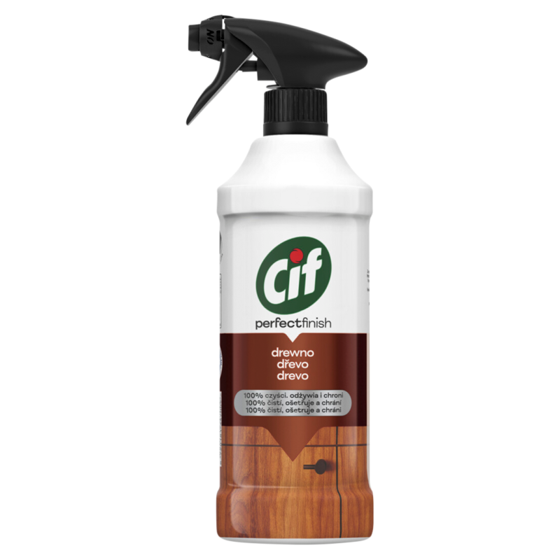 CIF Perfect Finish Spray czyszczący do drewna
