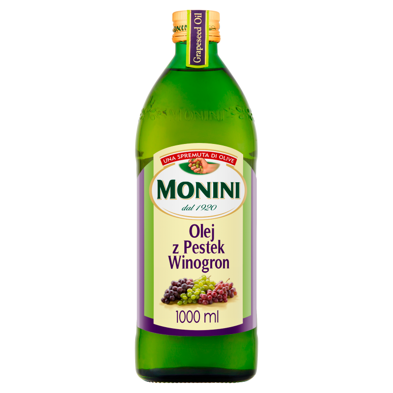 Vegetable Oil and Vinegar MONINI Grapeseed oil Švelnus vynuogių ...