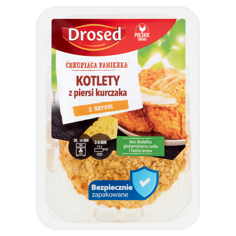 DROSED Kotlet z piersi kurczaka z serem
