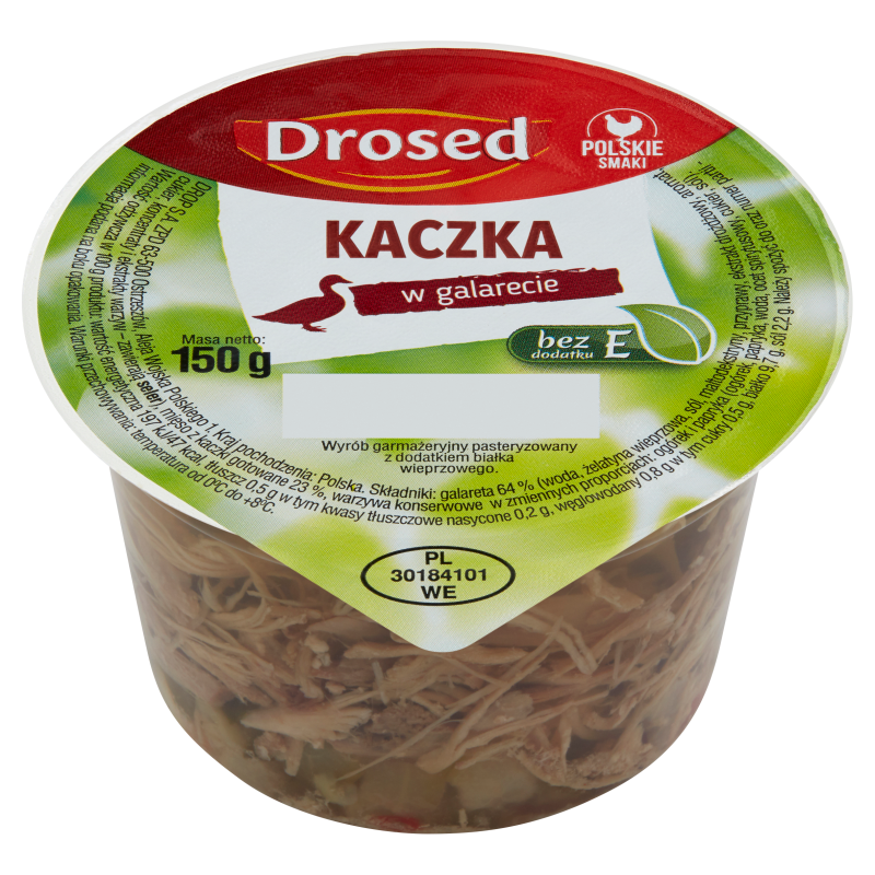 DROSED Kaczka w galarecie bez "E" frisco.pl