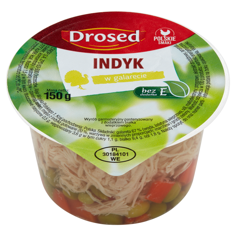 DROSED Indyk w galarecie bez "E" frisco.pl