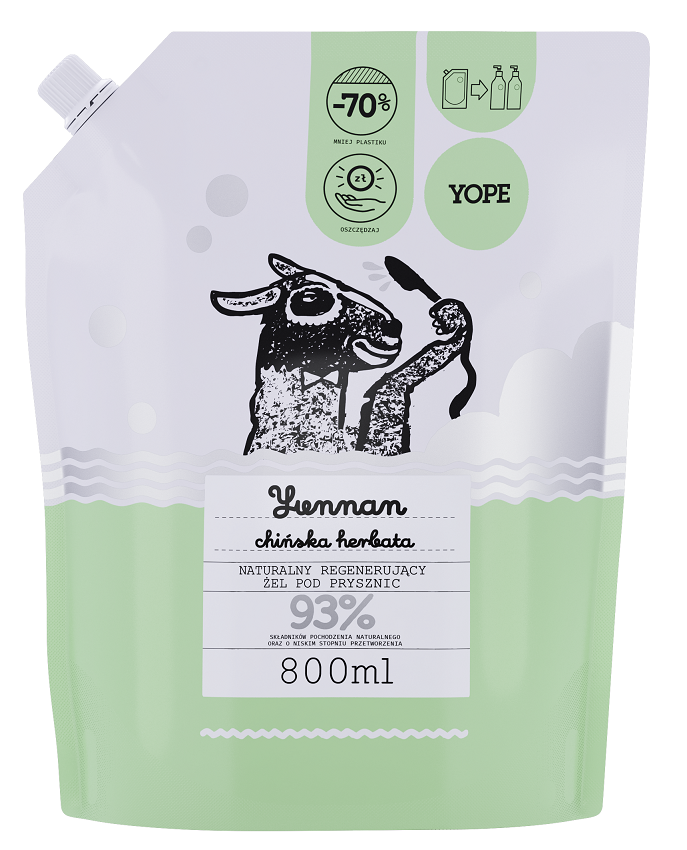 YOPE Żel pod prysznic Yunnan - uzupełnienie