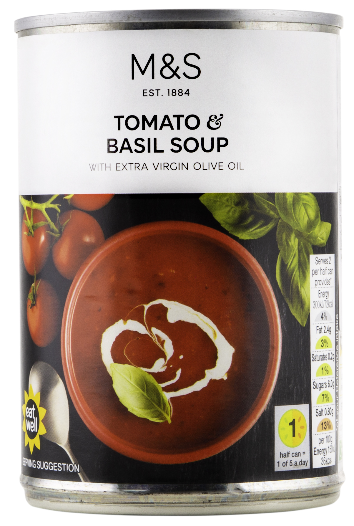 MARKS & SPENCER Zupa pomidorowa z bazylią i oliwą z oliwek