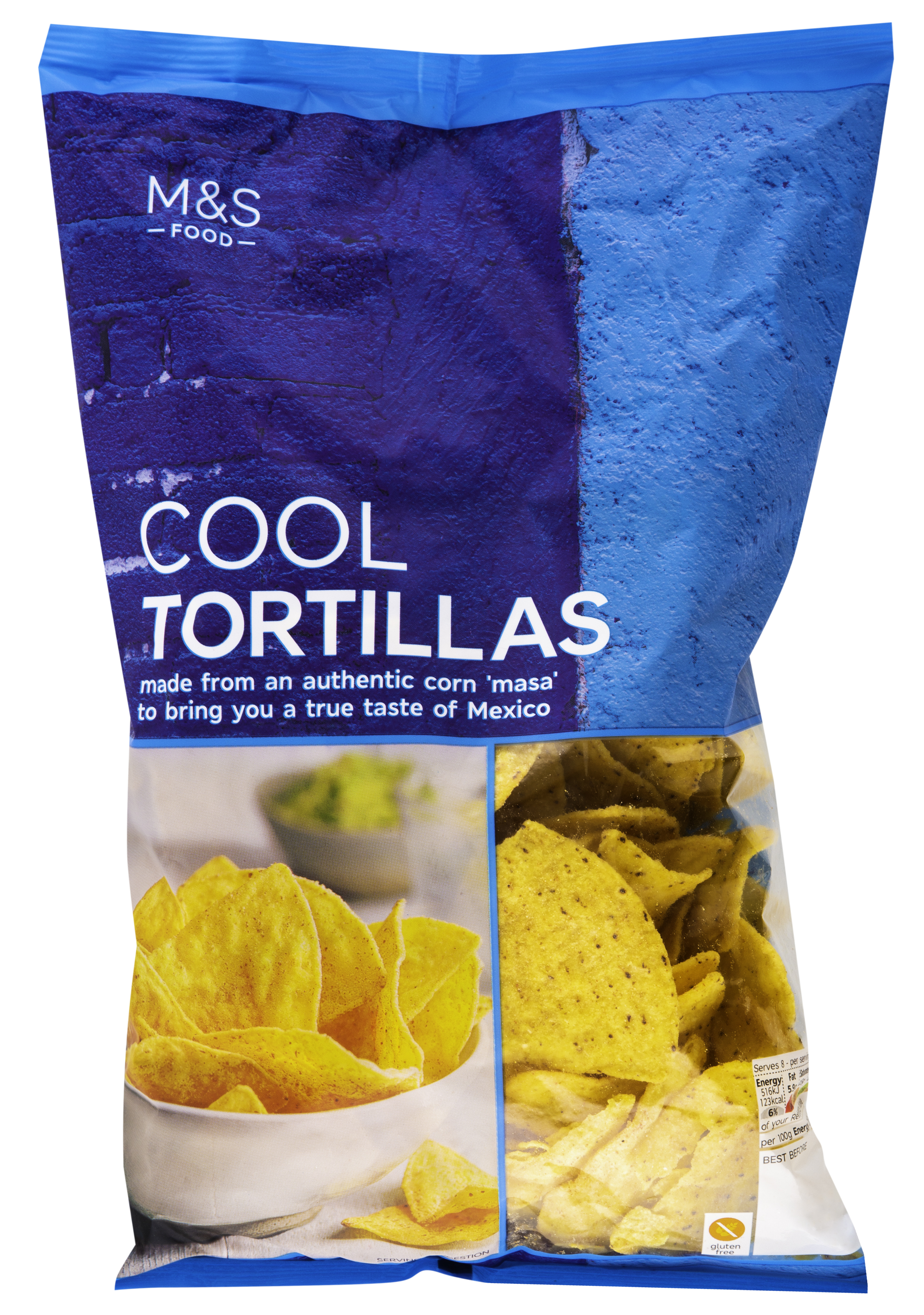 MARKS & SPENCER Chipsy kukurydziane - tortilla