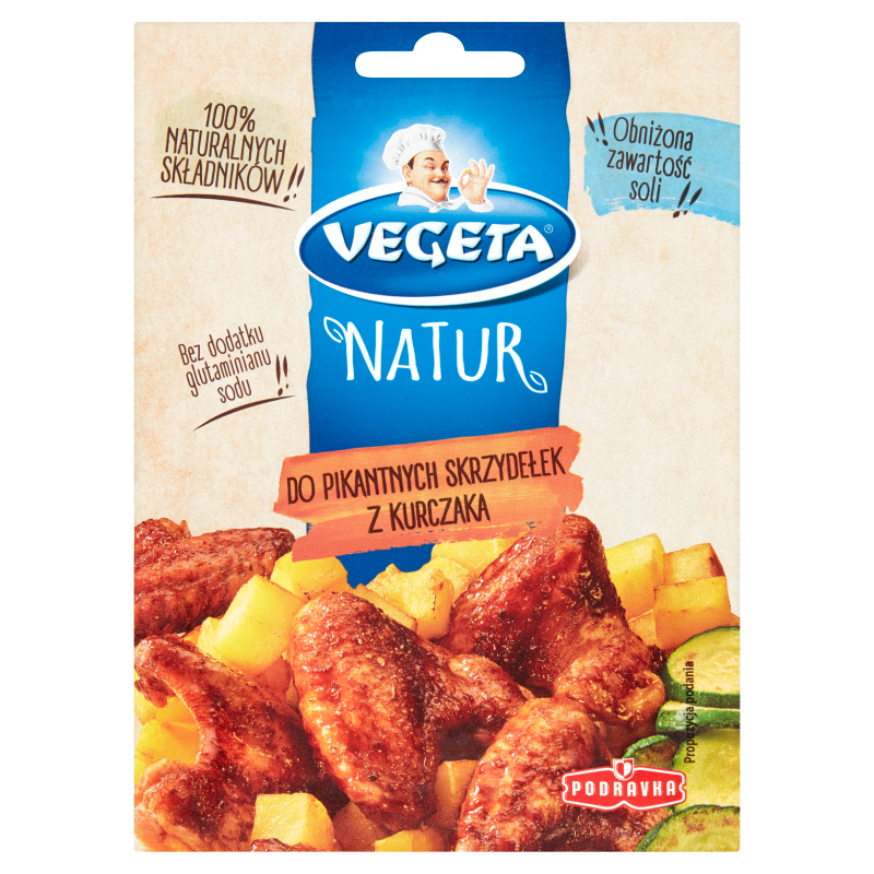 VEGETA NATUR Przyprawa do pikantnych skrzydełek kurczaka frisco.pl