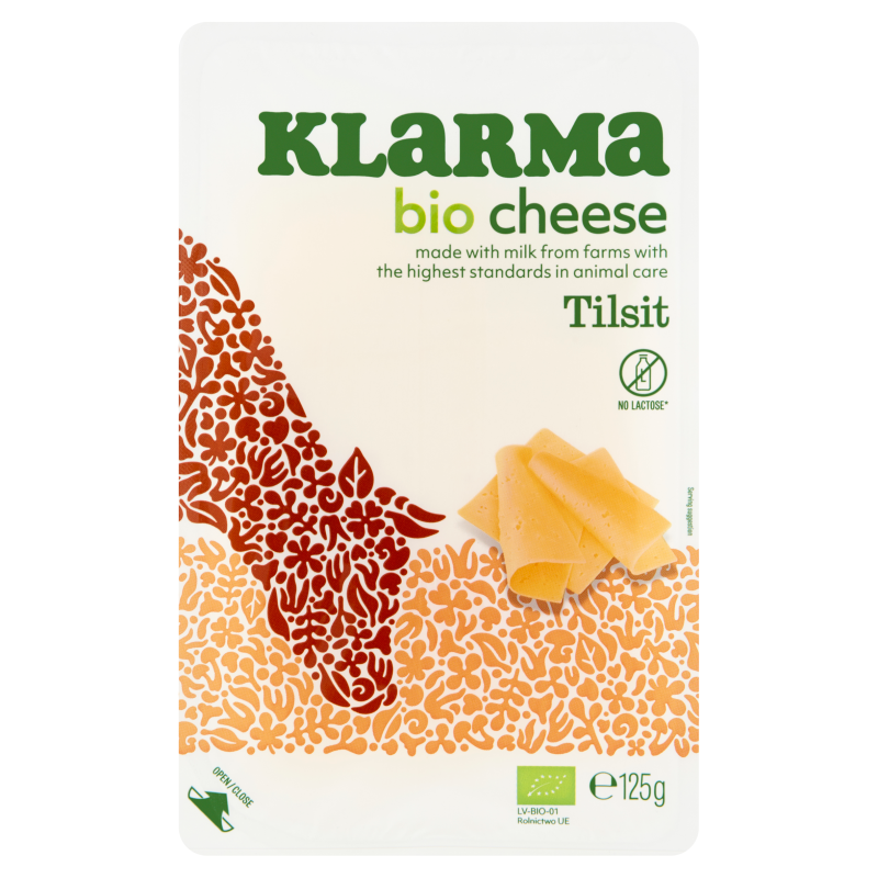 KLARMA Ser Tilsit (plastry) BIO