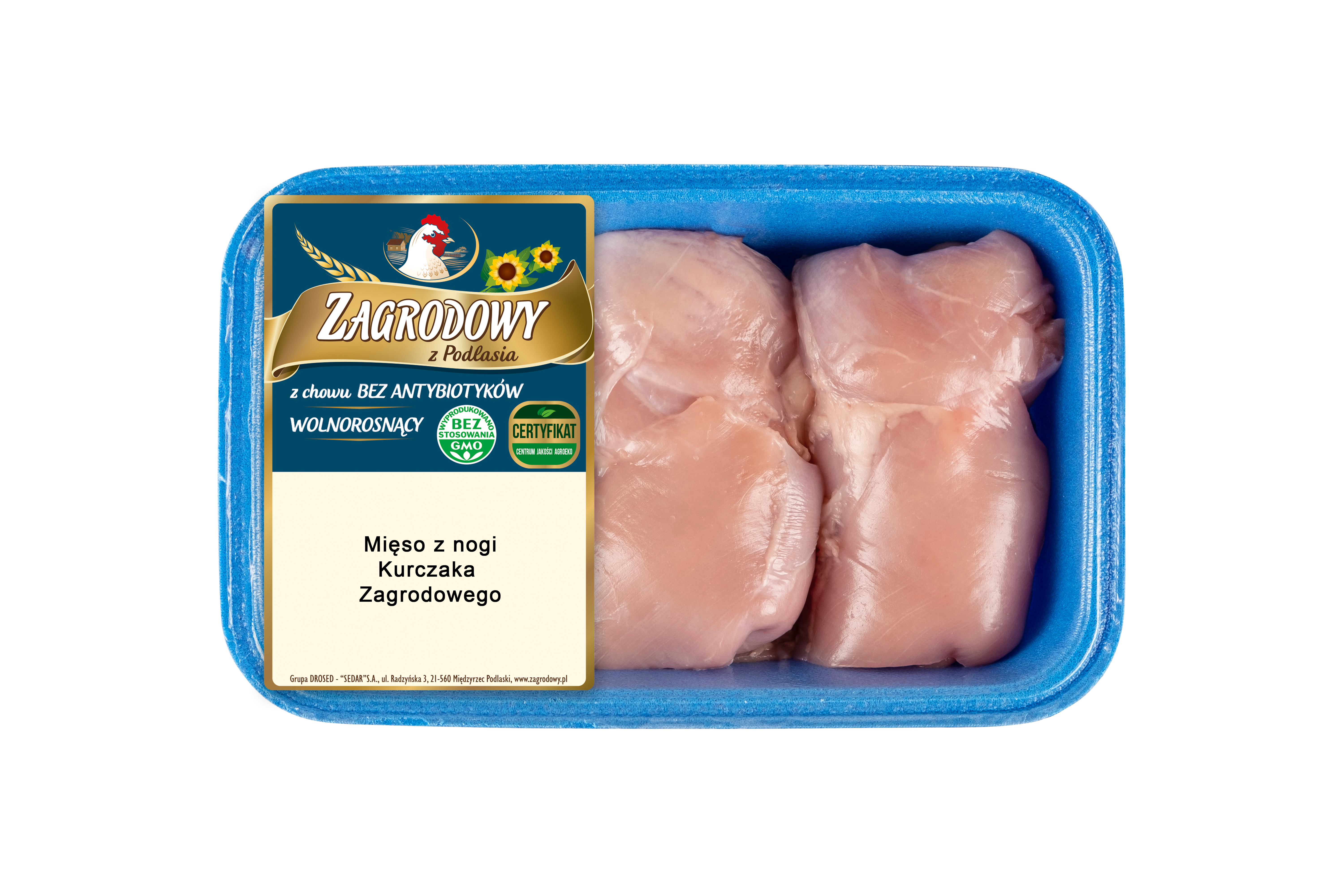 KURCZAK ZAGRODOWY Mięso z nogi (480g-720g)