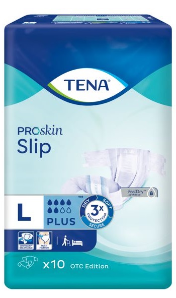 TENA Slip Plus Large pieluchomajtki 10 szt. frisco.pl