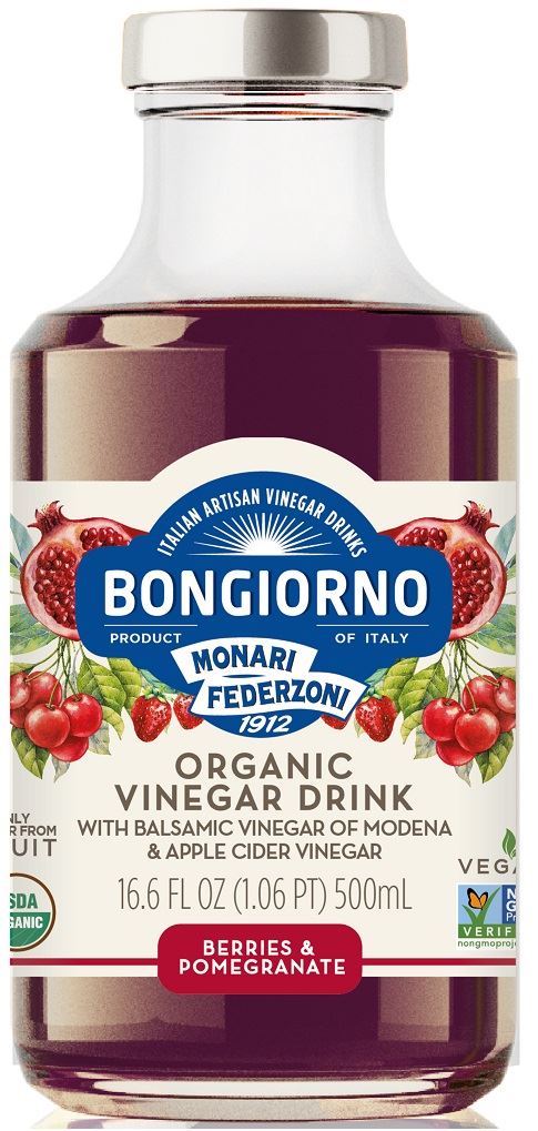 MONARI FEDERZONI BONGIORNO Napój o smaku owoców jagodowych i granatu z octem balsamicznym