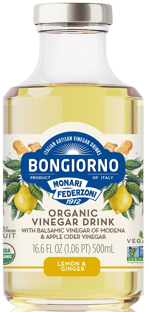 MONARI FEDERZONI BONGIORNO Napój o smaku cytrynowo - imbirowym z octem balsamicznym