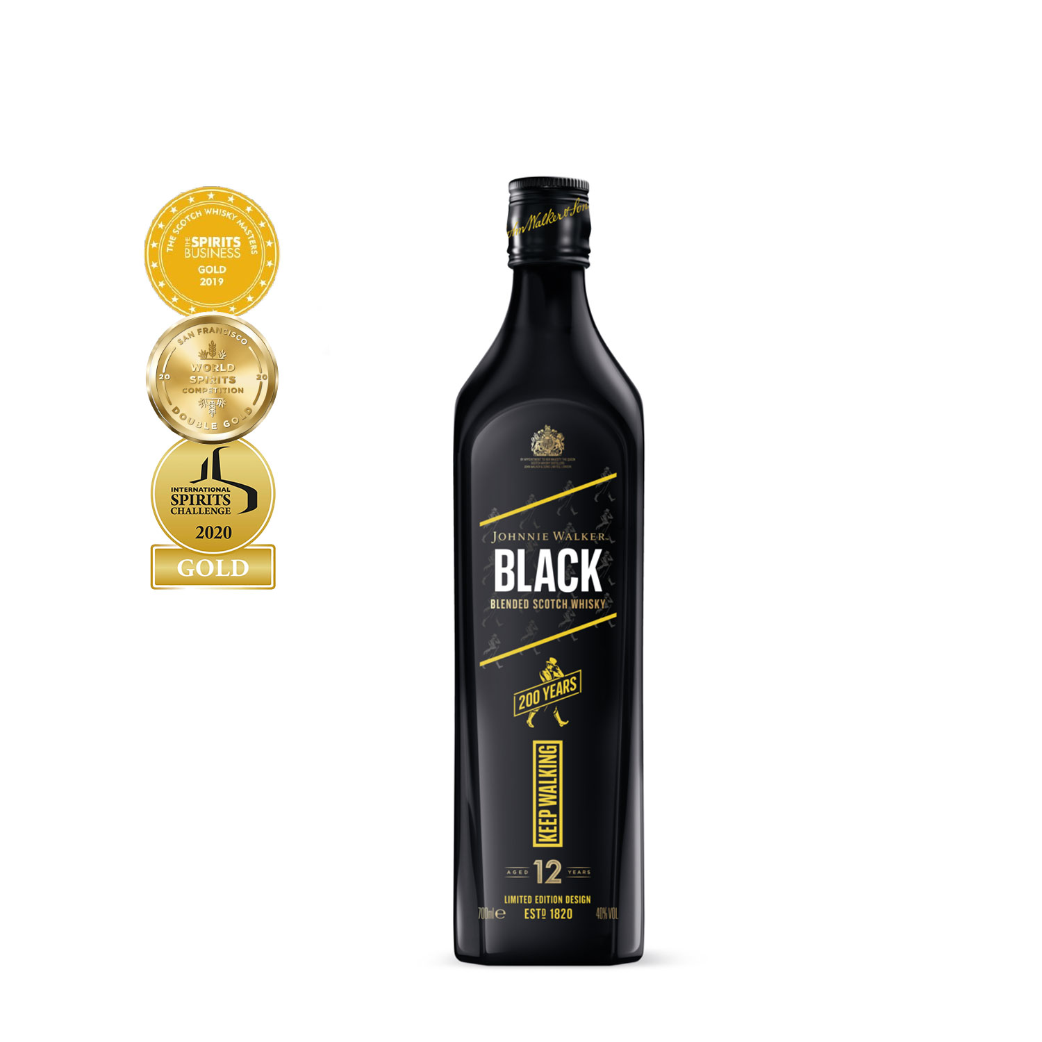JOHNNIE WALKER BLACK ICON Blended Scotch Whisky