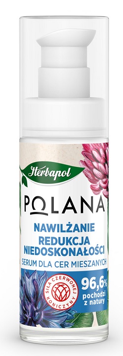 POLANA Serum dla cer mieszanych, NAWILŻANIE - REDUKCJA NIEDOSKONAŁOŚCI