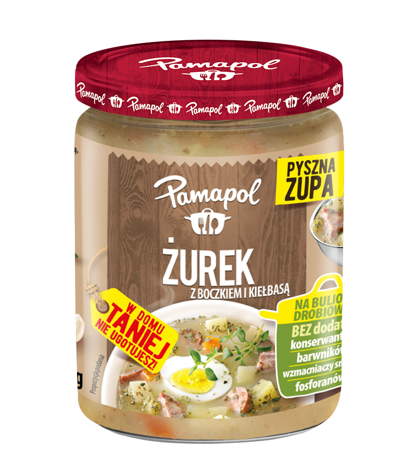 PAMAPOL Żurek z boczkiem i kielbasa