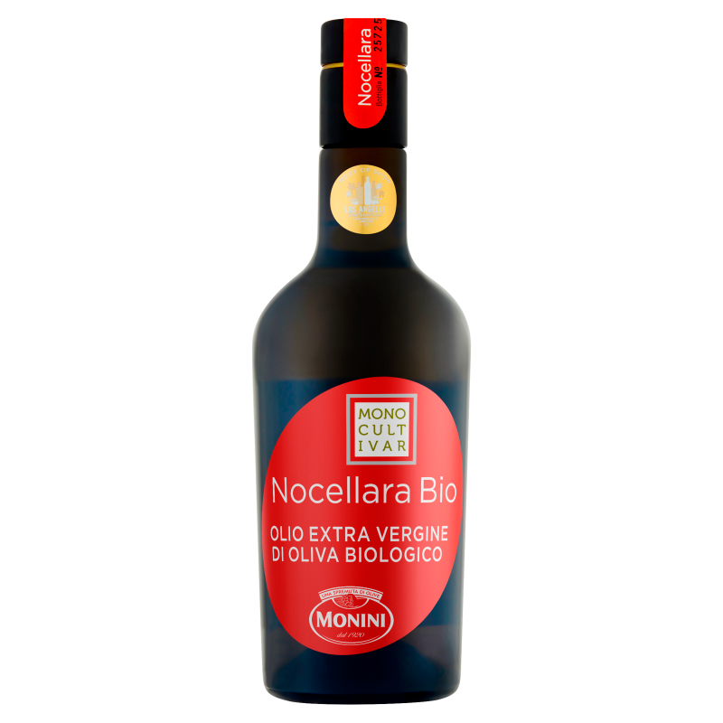 MONINI Monocultivar Oliwa z oliwek extra vergine Nocellara BIO