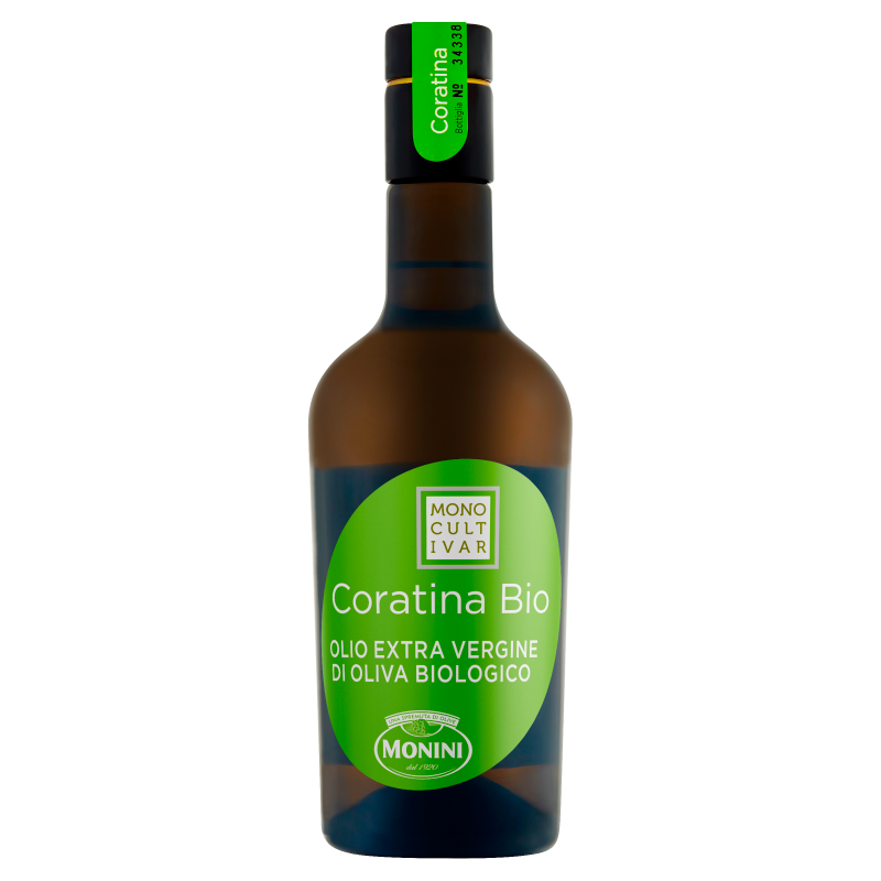 MONINI Monocultivar Oliwa z oliwek extra vergine Coratina BIO