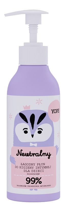 YOPE Płyn do higieny intymnej dla dzieci - naturalny