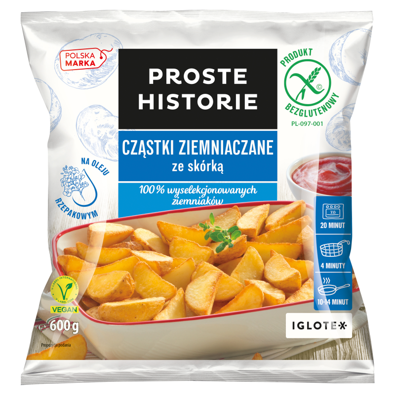 PROSTE HISTORIE Cząstki ziemniaczane ze skórką frisco.pl