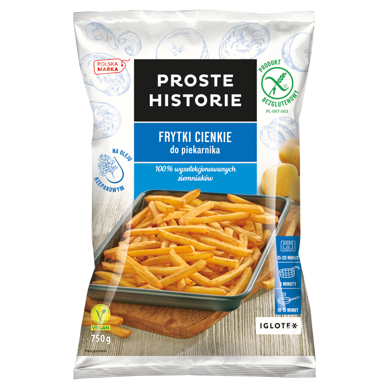 PROSTE HISTORIE Frytki cienkie do piekarnika frisco.pl