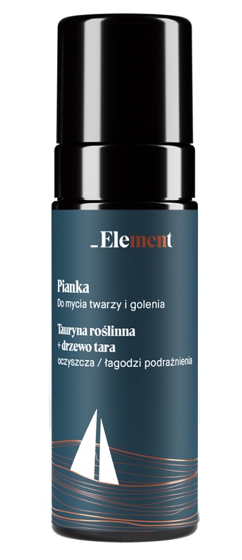 ELEMENT Men Pianka do mycia twarzy i golenia