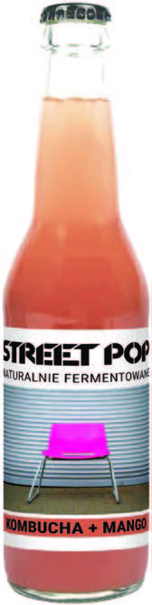 STREET POP Kombucha z mango