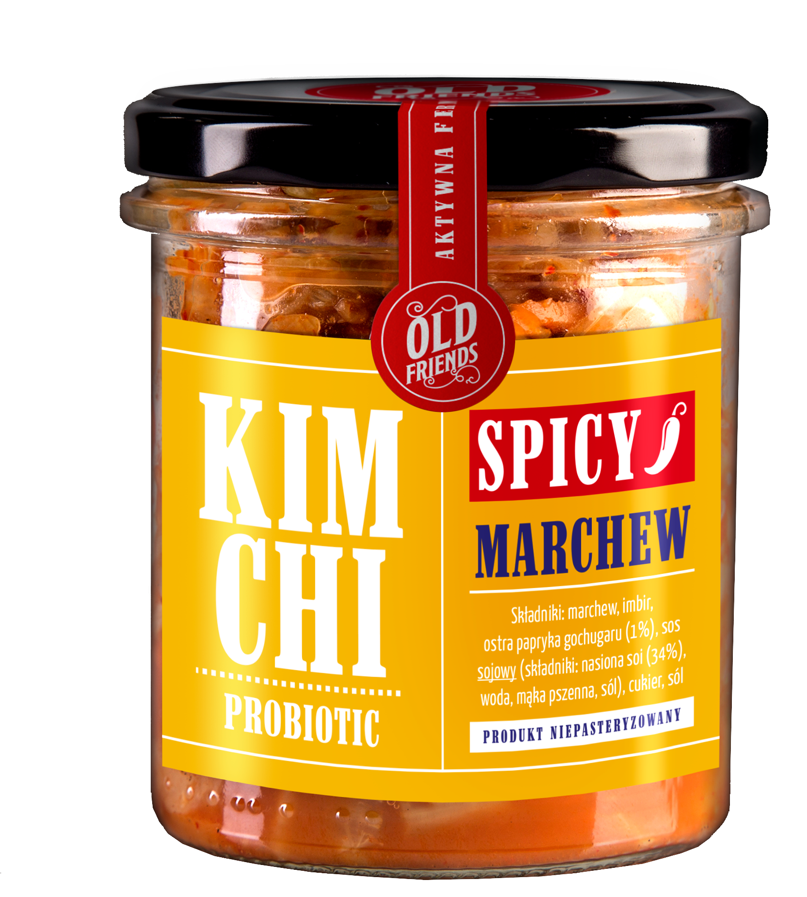 OLD FRIENDS Kimchi marchew spicy